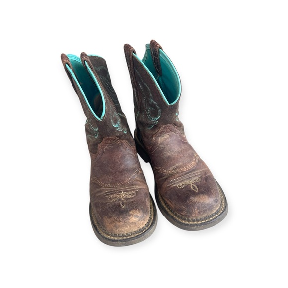 Ariat Women's Fatbaby Heritage Dapper Western Boots - Picture 3 of 7